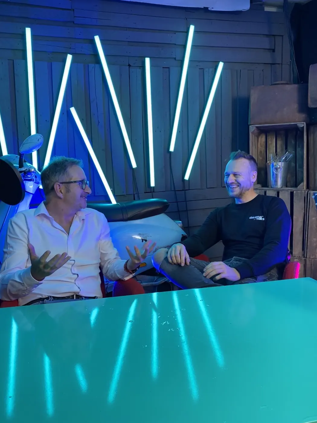 Behind the scenes at Creative 3 — studio archive 056