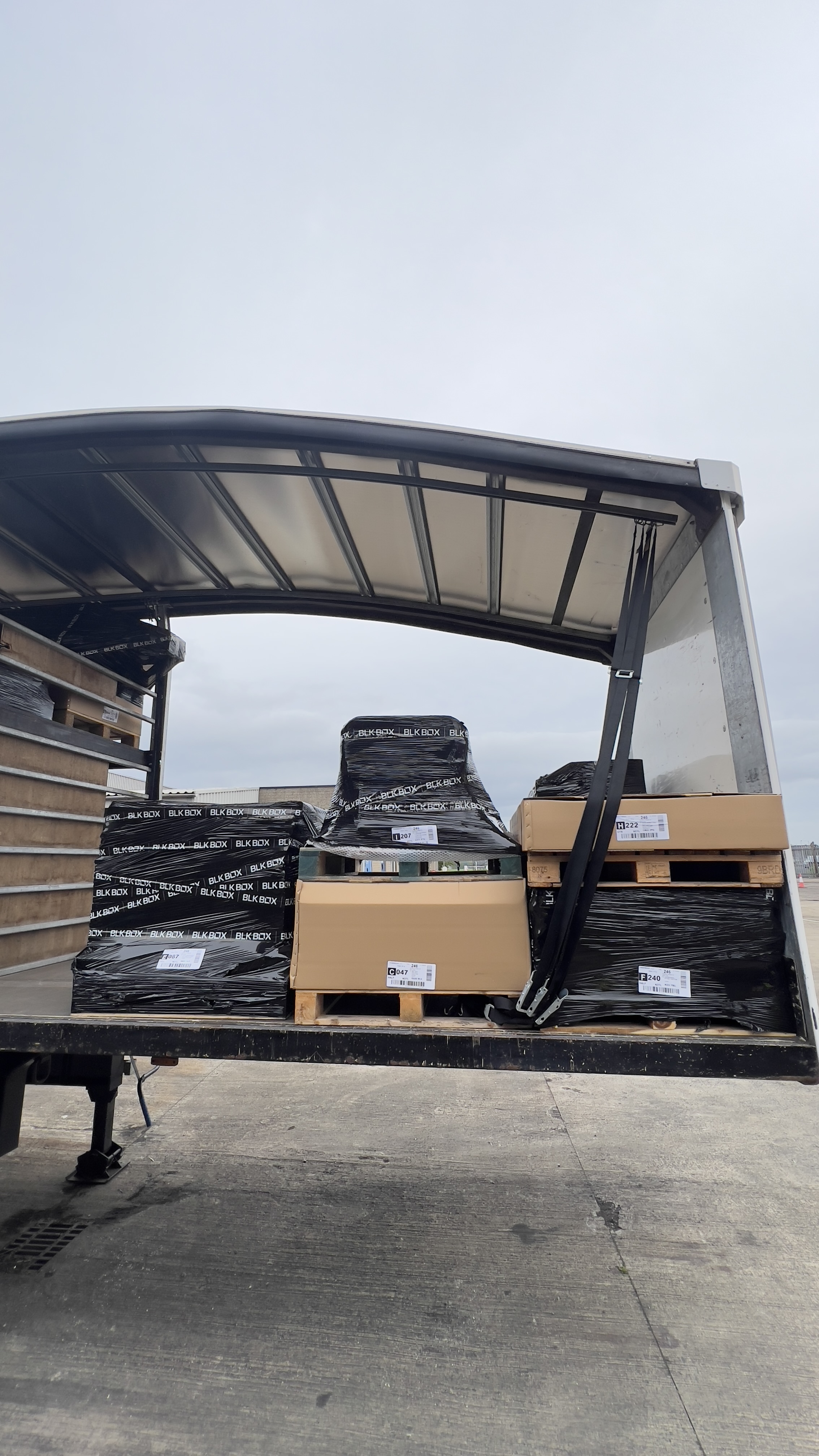BLK BOX equipment ready for dispatch