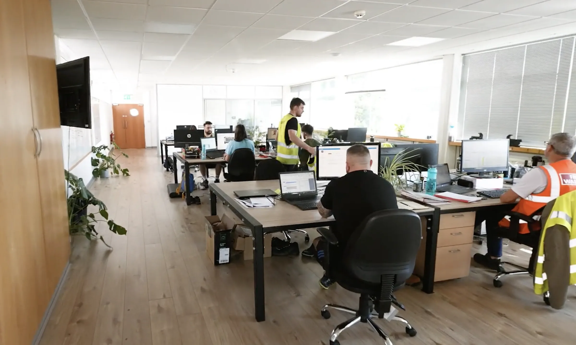 Through the offices