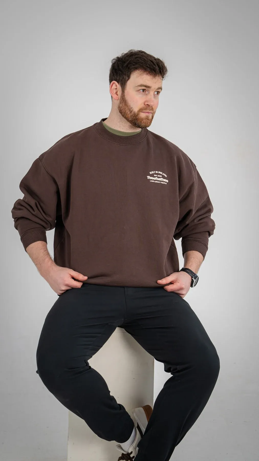 ThreefiveThree — studio sweatshirt